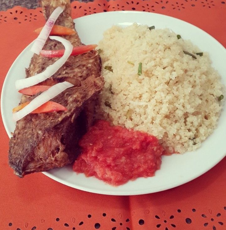 Recipe: Steps to make your favourite Acheke with grilled fish